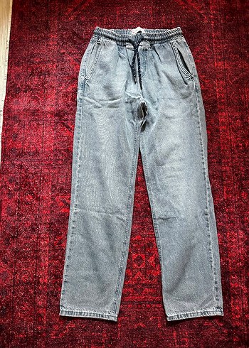 LC Waikiki Acik Mavi Rahat Kesim Denim Pantolon