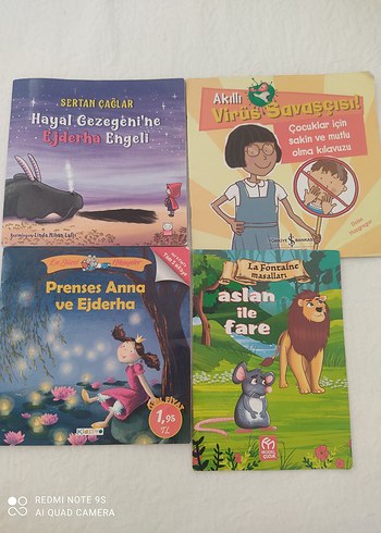 Çocuklar için 4 Kitap Seti