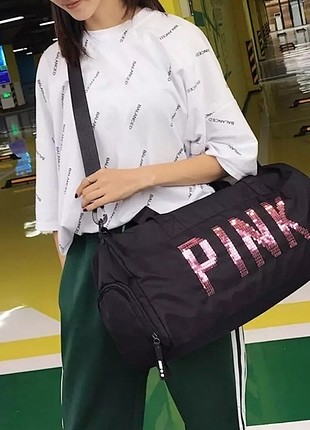 Siyah Pink çanta