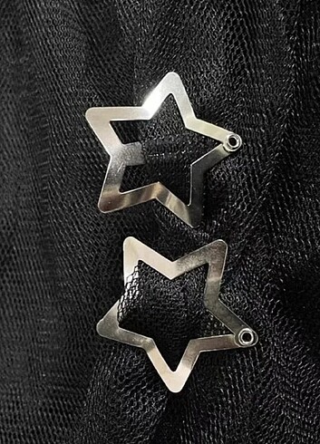 Sheinside Y2k metal yıldız toka ????