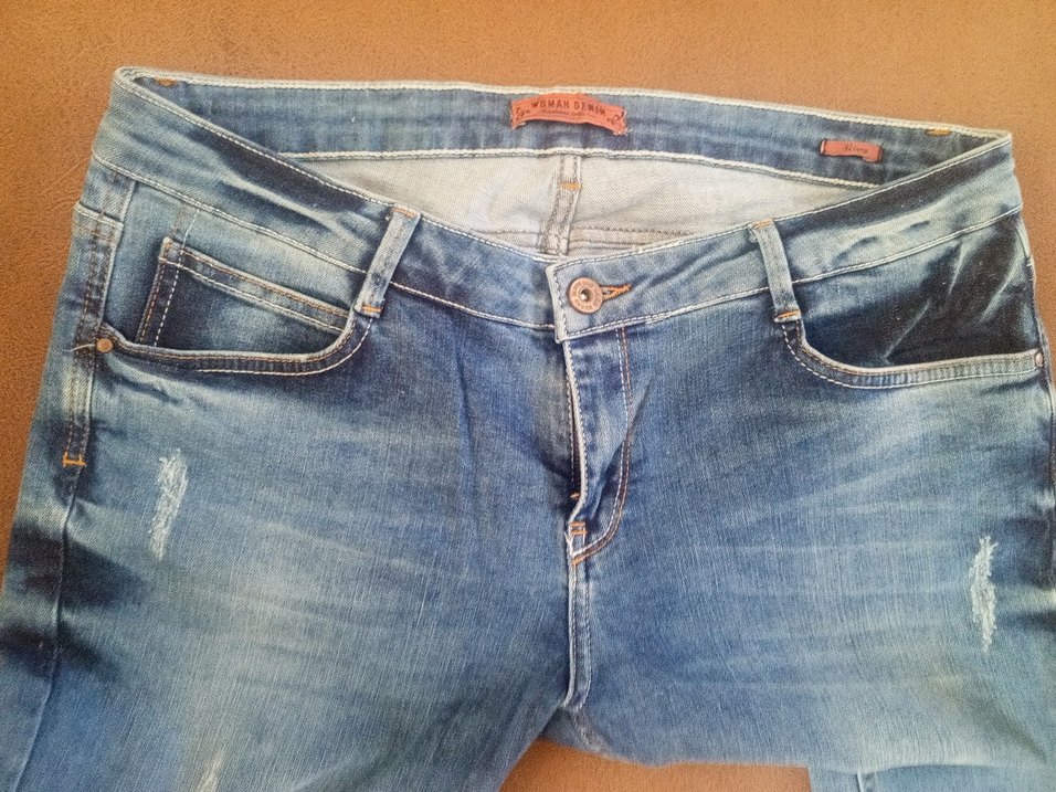 COLLEZIONE Açık Mavi Yıkamalı Dar Kesim Jean — görsel 3/6