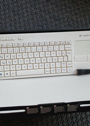 Logitech Beyaz Kablosuz Klavye - Görsel 5