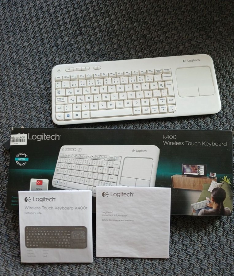 Logitech Beyaz Kablosuz Klavye - Görsel 4