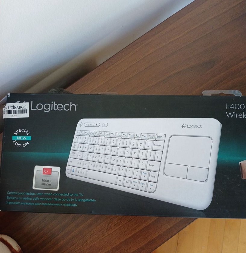 Logitech Beyaz Kablosuz Klavye - Görsel 3