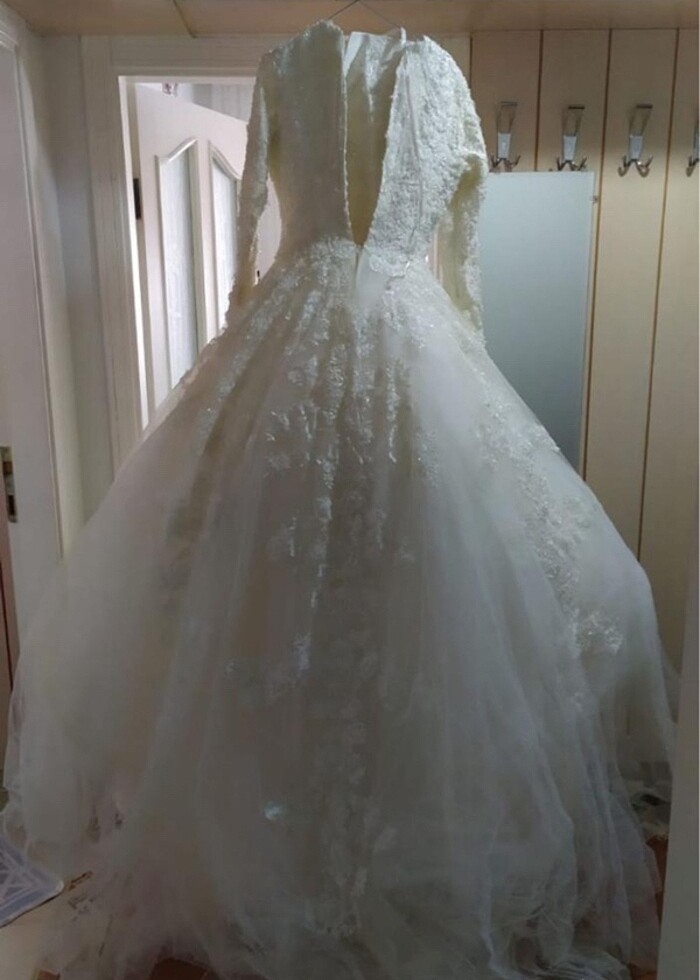 Tesettür gelinlik - Görsel 2