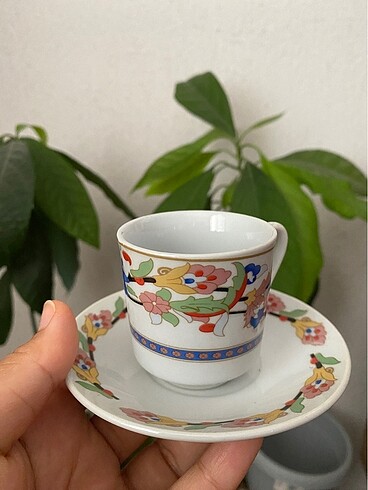 Vintage kahve fincanı
