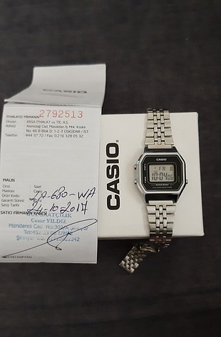 universal Beden gri Renk orjinal casio saat
