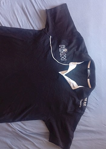 G-Star Siyah Polo Tisort Rahat Ve Sik