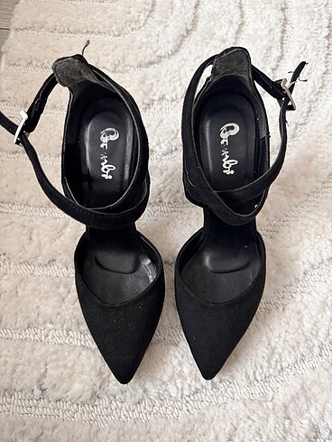 36 Beden siyah Renk Bambi stiletto