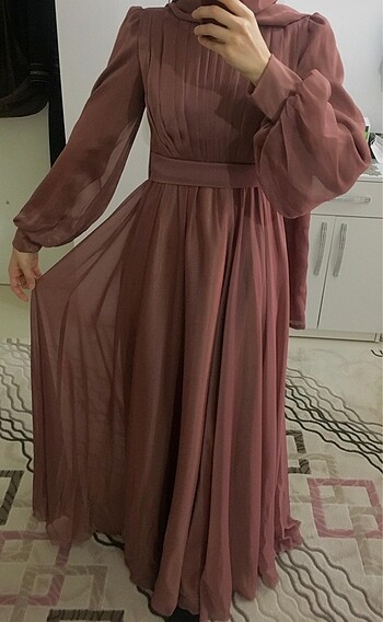 Tesettür elbise - Görsel 5