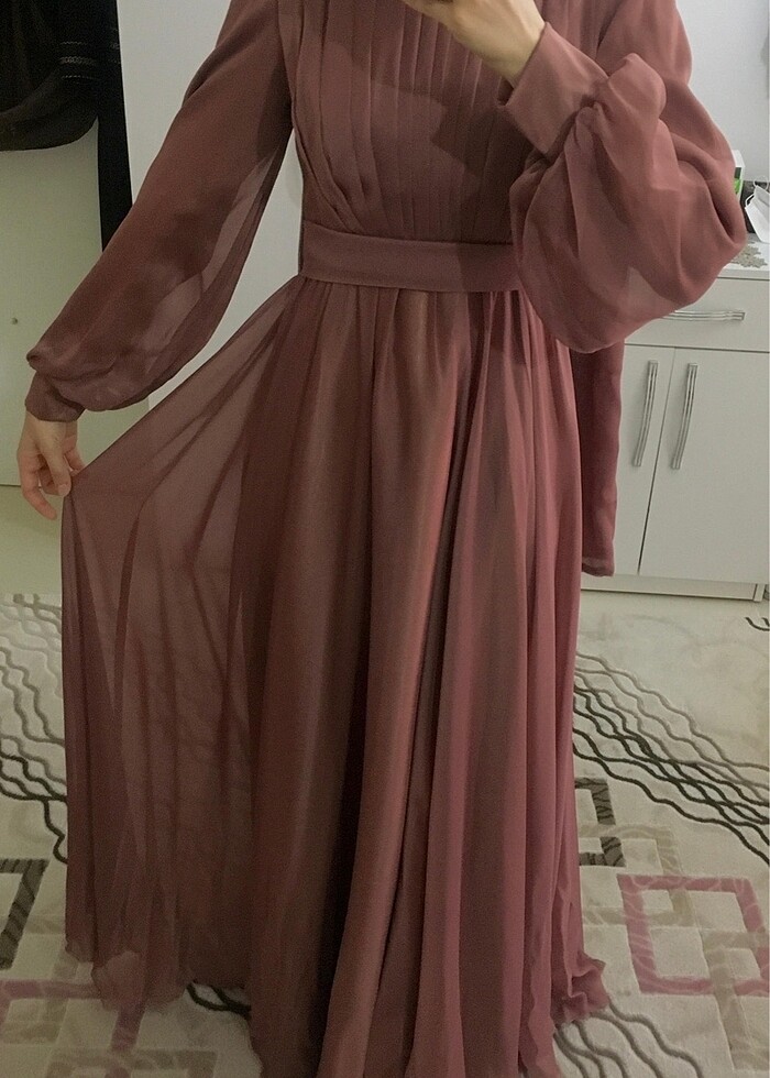 Tesettür elbise - Görsel 5