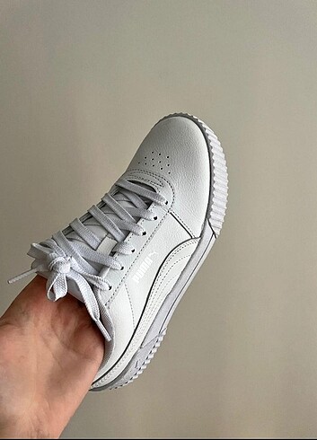 Puma Carina Kadır Beyaz Ayakkabı - Görsel 6