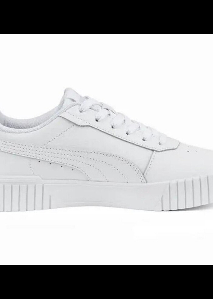 Puma Carina Kadır Beyaz Ayakkabı - Görsel 3