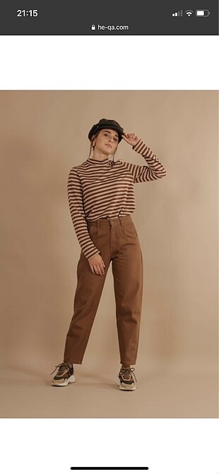 Heqa Baggy Jean Taba