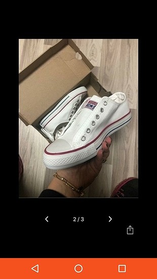 beyaz converse 