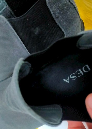 Gri Süet Erkek Günlük Bot - Görsel 3