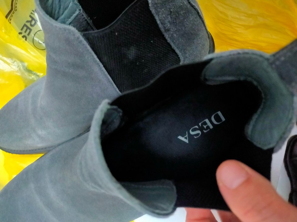 Gri Süet Erkek Günlük Bot - Görsel 3