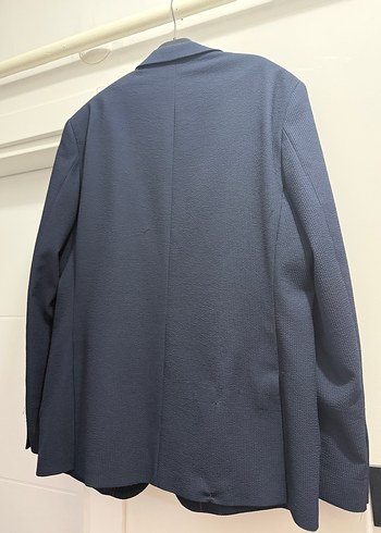 Kemer Detaylı Lacivert erkek Kumaş Pantolon ve çeket - Görsel 7