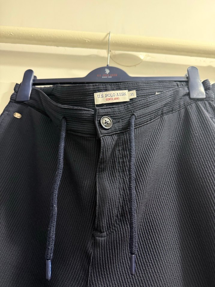 Kemer Detaylı Lacivert erkek Kumaş Pantolon ve çeket - Görsel 2