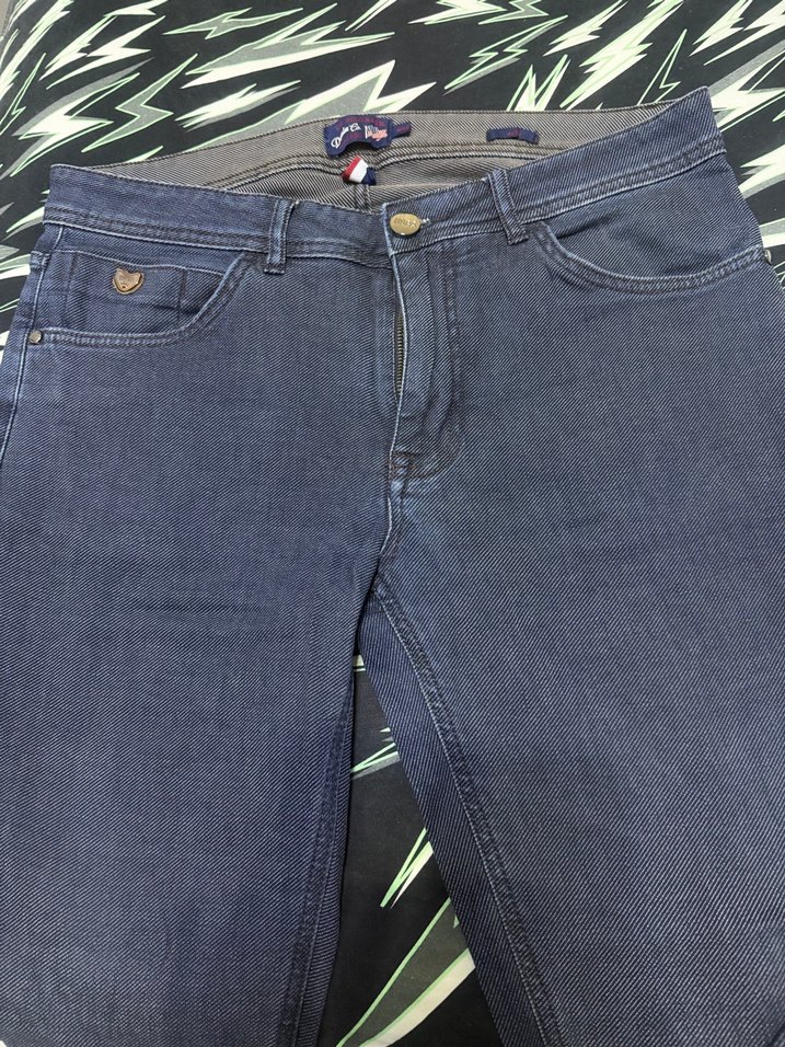 Lacivert Erkek Regular Fit Denim Pantolon - Görsel 2