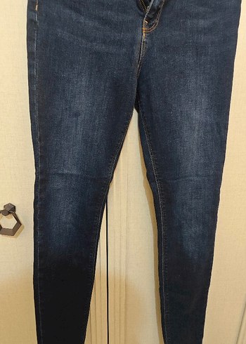 Loft Koyu Mavi Dar Kesim Denim Jean