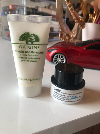 Origins checs and balances arındırıcı yüz yıkama jeli . Belif aq