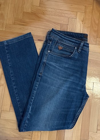 Prada Koyu Mavi Denim Jean