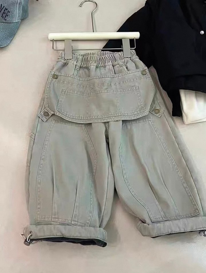 Rahat ve Şık Açık Yeşil Denim Pantolon — görsel 2/3