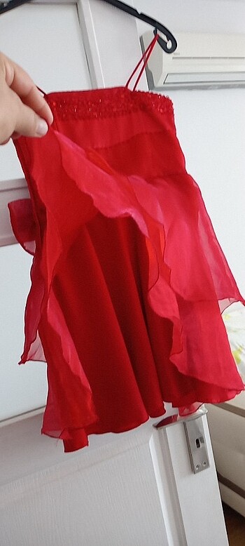 Kırmızı elbise özel moda evinden alınmıştır.???? - Görsel 7