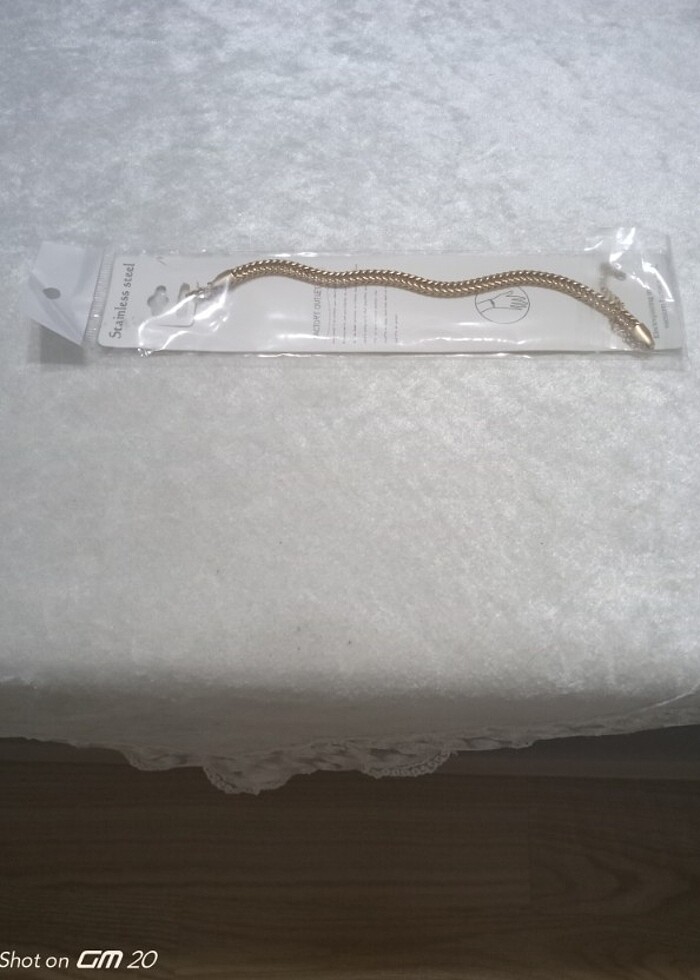 Çelik zincir model bileklik... - Görsel 3