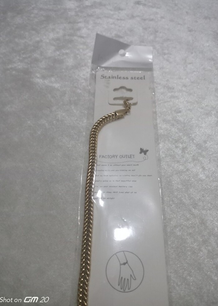 Çelik zincir model bileklik... - Görsel 5