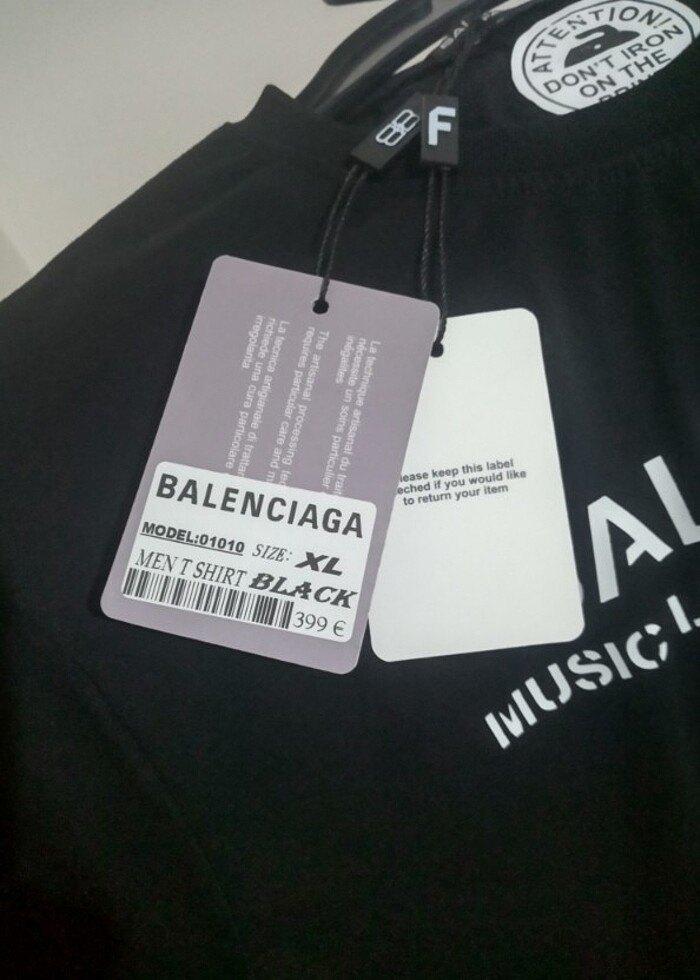 Balencıaga tişört...ihraç fazlası.., İNDİRİMİ kaçırma!!!!! - Görsel 2