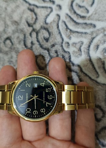 Casio Altin Tonlu Klasik Erkek Kol Saati