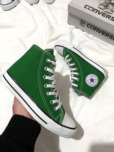 38 Beden yeşil Renk Converse