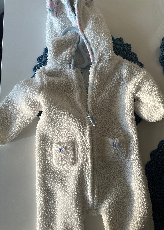 Carters peluş tulum - Görsel 3