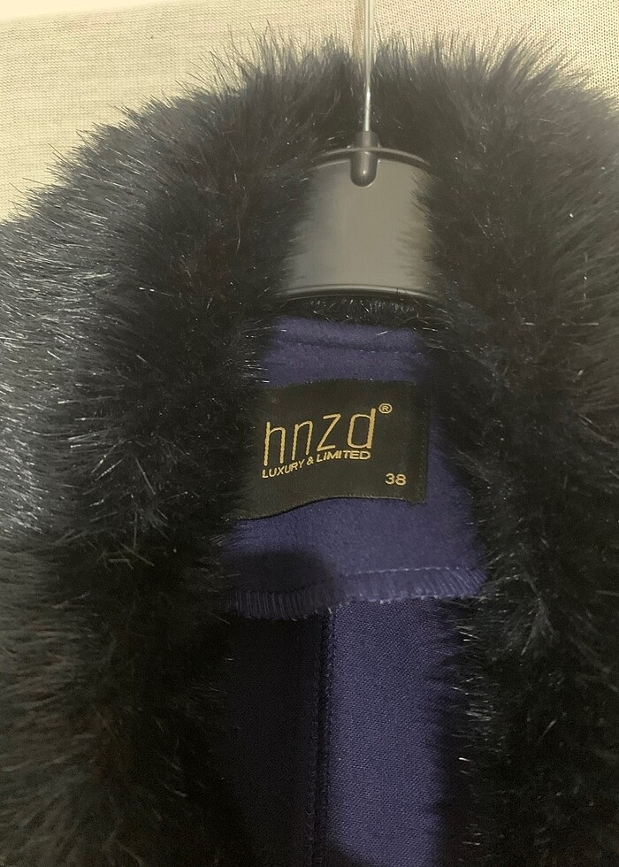 Kürk yaka yelek - Görsel 3