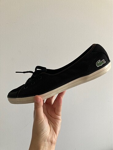 Lacoste Orjinal lacoste siyah ayakkabı