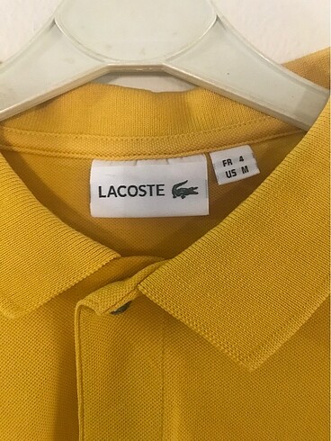 m Beden Lacoste tshirt orjinal