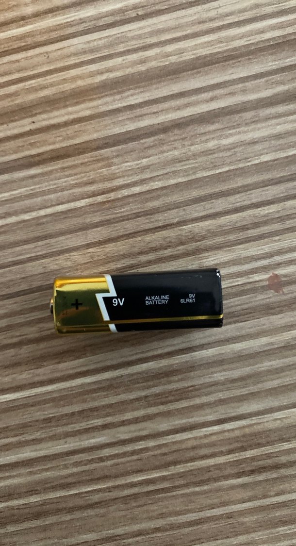 RBUS Alkalin 9V Pil Sarı-Siyah - Görsel 3