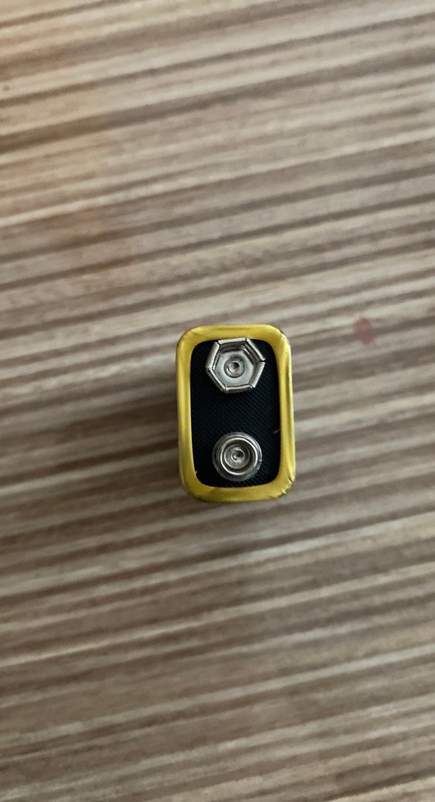 RBUS Alkalin 9V Pil Sarı-Siyah - Görsel 2