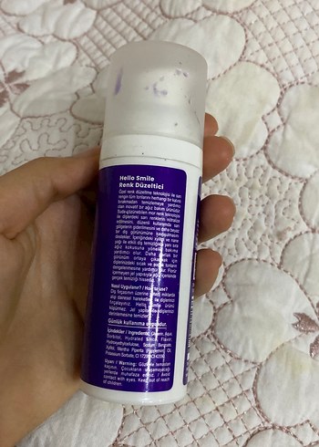 Hello Smile Renk Düzeltici Diş Macunu 50 ml - Görsel 3