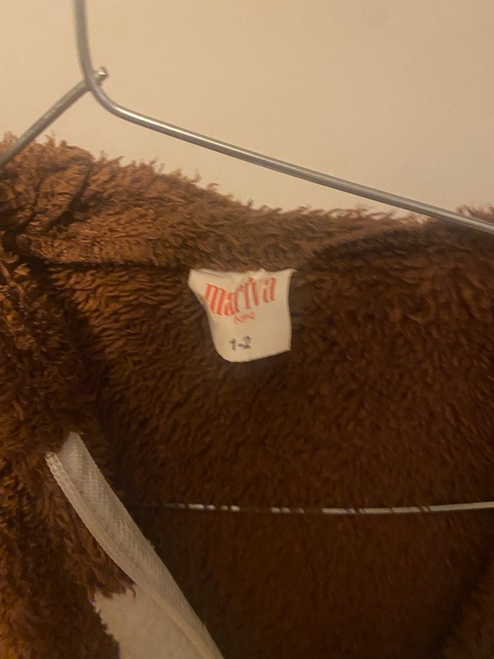 Kahverengi Kürklü Bebek Kar Tulumu - Görsel 3