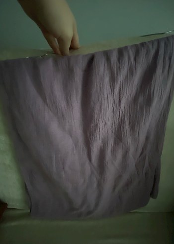 Menekşe rengi  Kadın Şal - Görsel 4