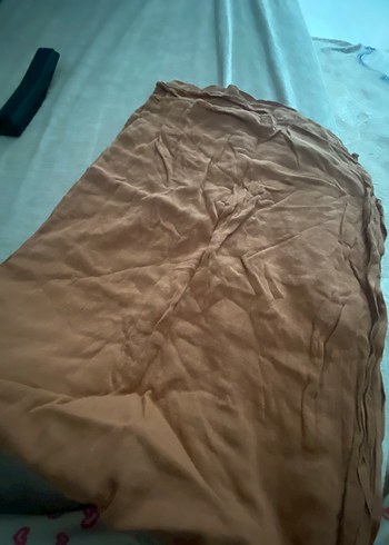 Bej Keten Kadın Şal - Görsel 2