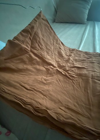 Bej Keten Kadın Şal - Görsel 7