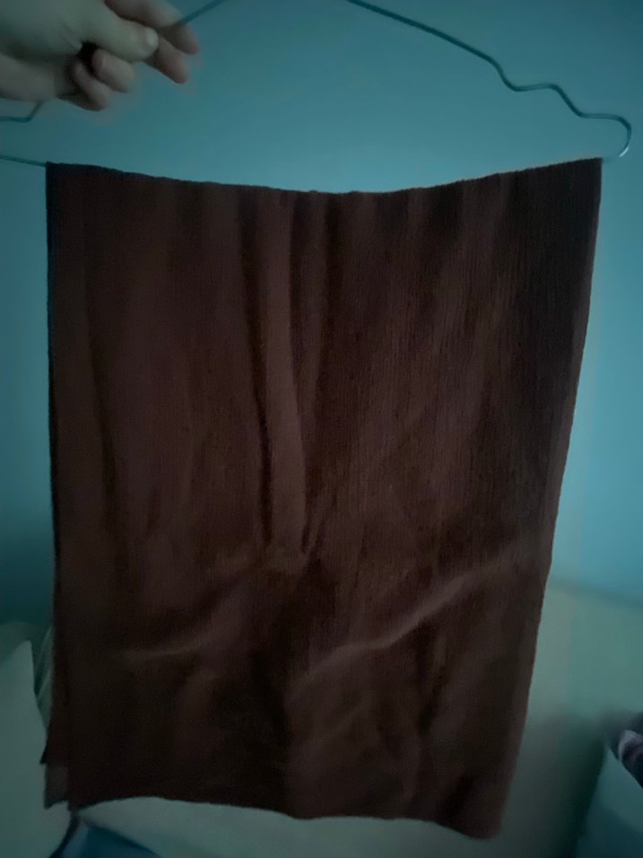 Kahverengi şal - Görsel 4