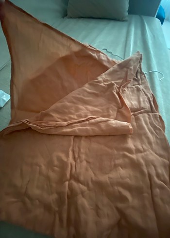 Bej Keten Kadın Şal - Görsel 6