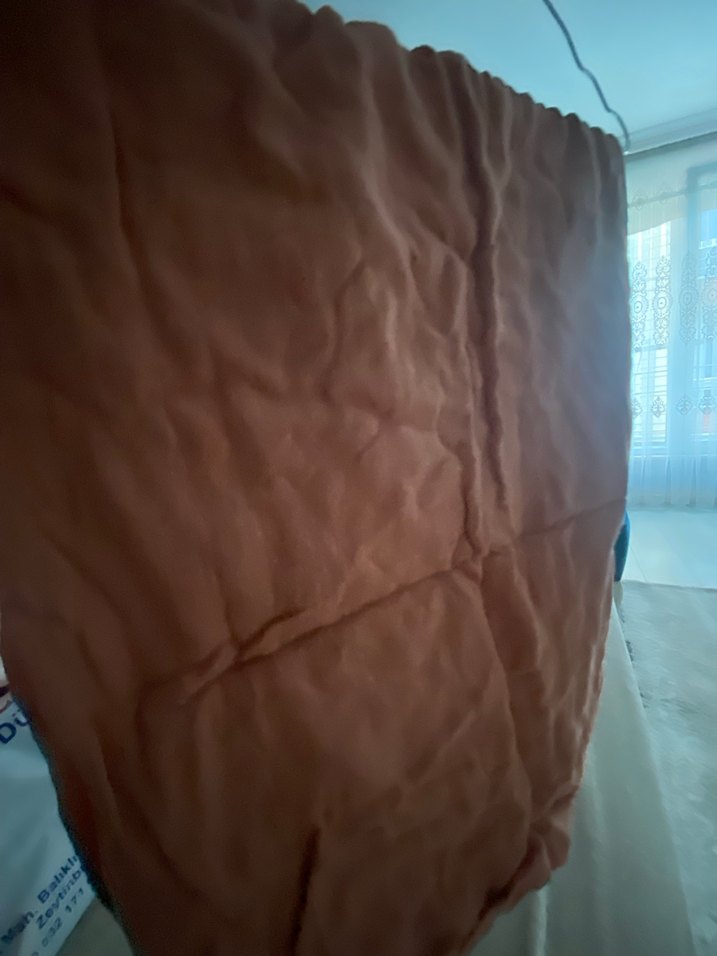 Bej Keten Kadın Şal - Görsel 5