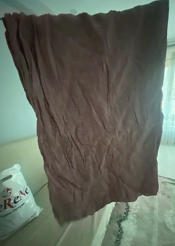 Şeker pembe renk desenli şal - Görsel 6