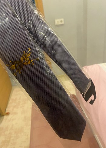 Lila Erkek Kravat - Görsel 4